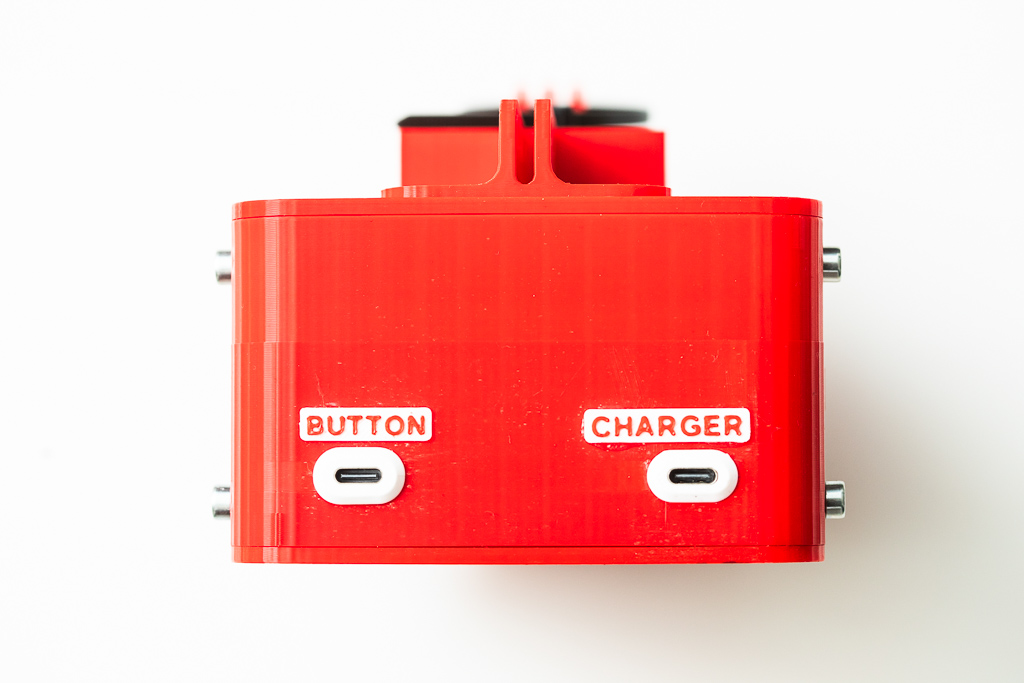 Front side of device
