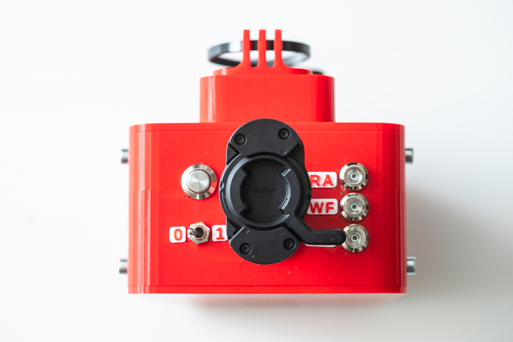 Rear of device