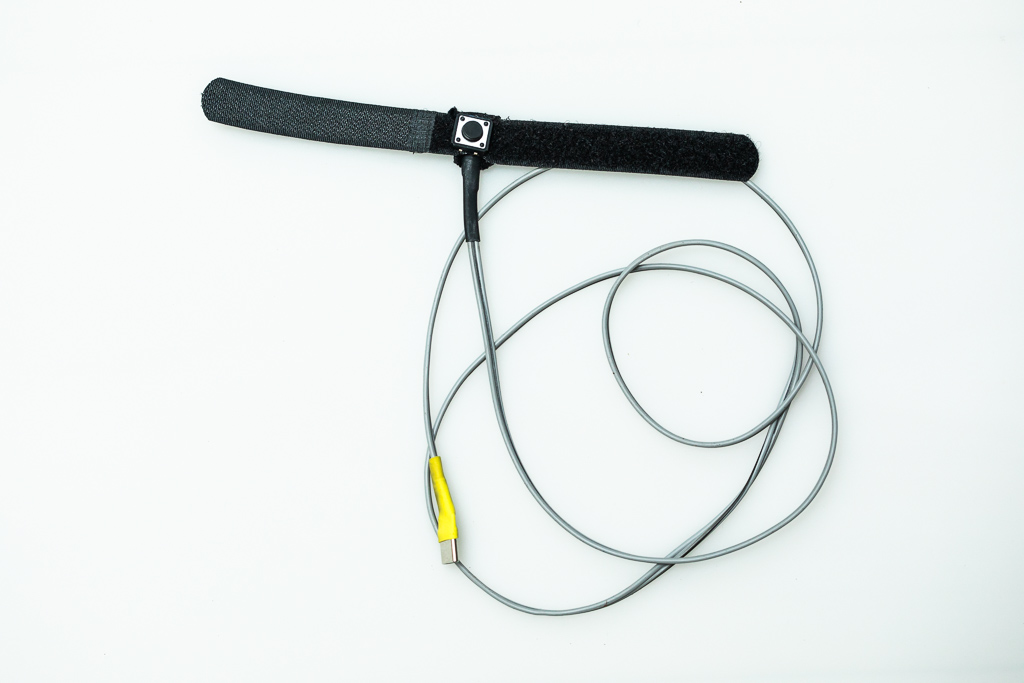 Event button with cable