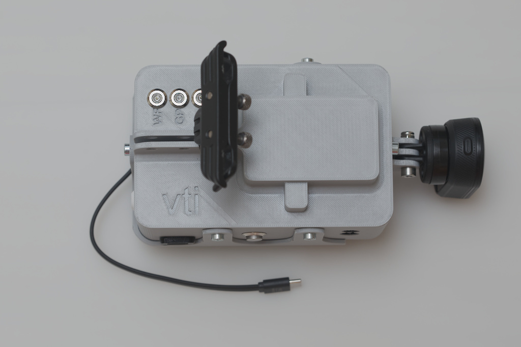 Top side of device