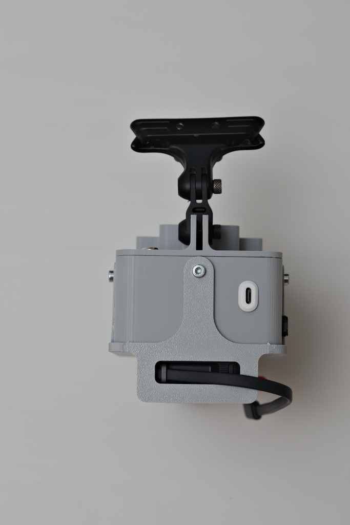 Front side of device