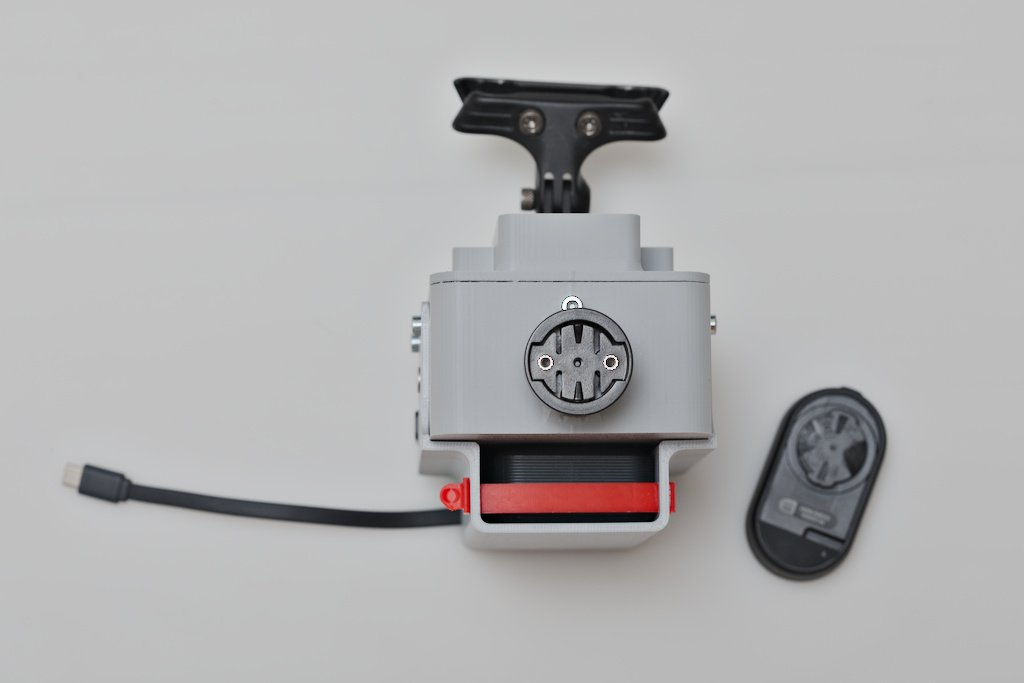 Rear side of device