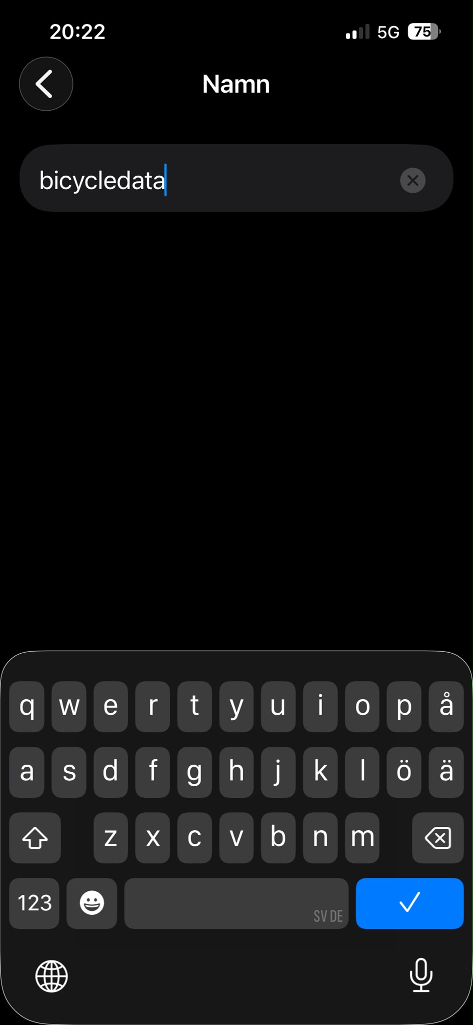 iPhone Settings > General > About > Name
